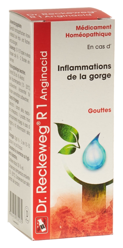 Dr. Reckeweg R 1 Anginacid, gouttes buvables
