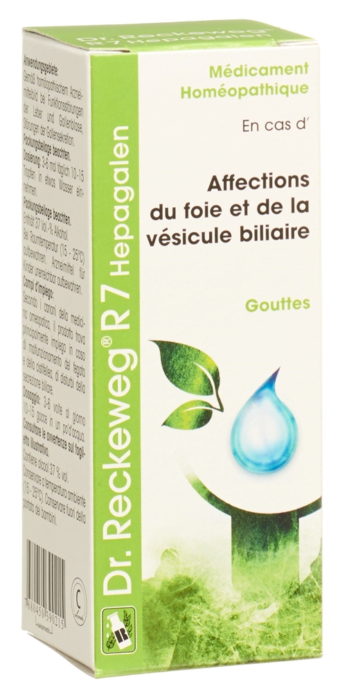 Dr. Reckeweg R 7 Hepagalen, gouttes buvables