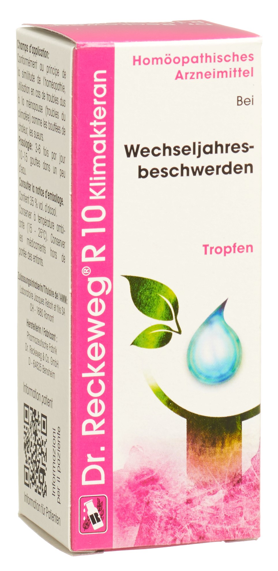 Dr. Reckeweg R 10 Klimakteran, gouttes buvables