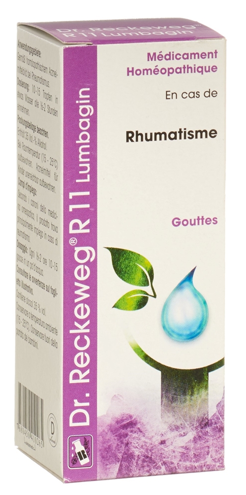 Dr. Reckeweg R 11 Lumbagin, gouttes buvables