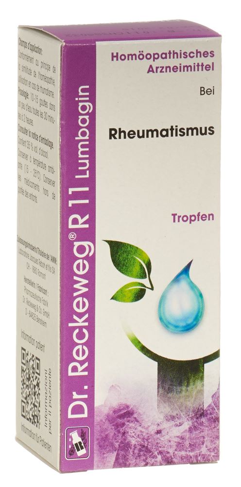 Dr. Reckeweg R 11 Lumbagin, gouttes buvables