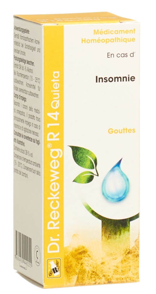Dr. Reckeweg R 14 Quieta, gouttes buvables