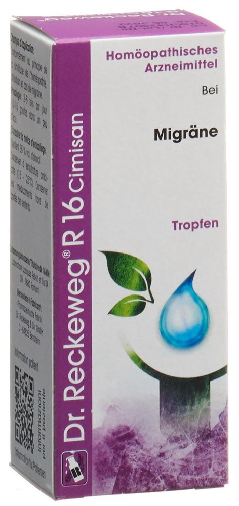 Dr. Reckeweg R 16 Cimisan, gouttes buvables
