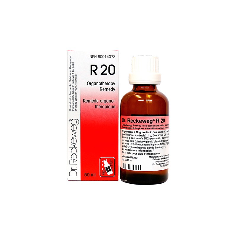 Dr. Reckeweg R 20 Euglandin-F, gouttes buvables