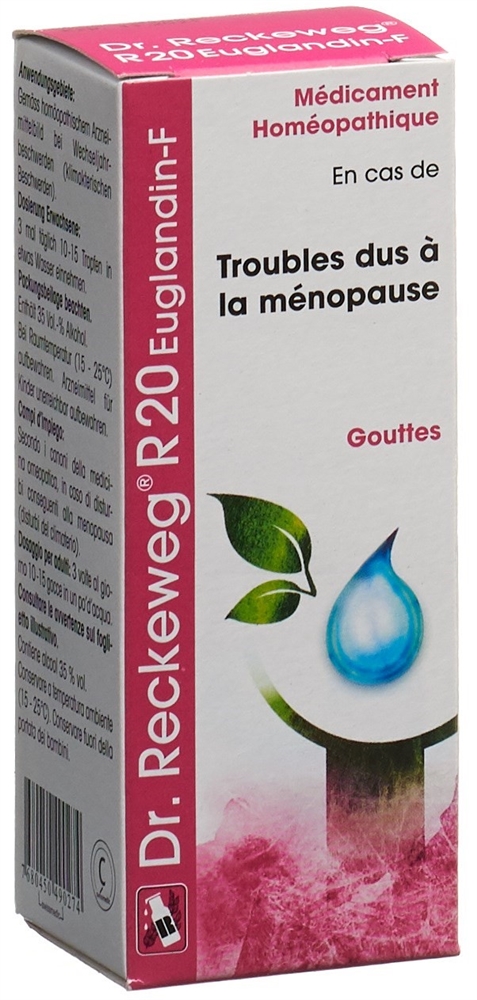 Dr. Reckeweg R 20 Euglandin-F, gouttes buvables