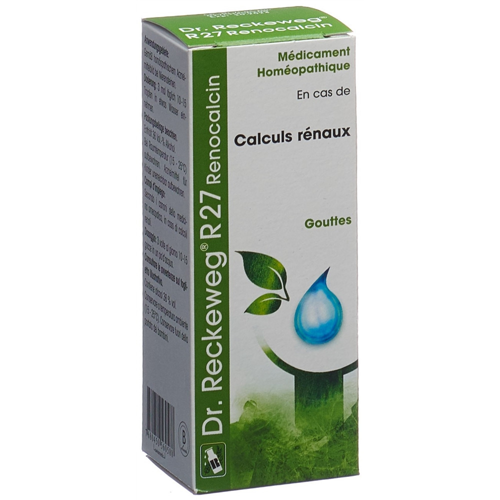 Dr. Reckeweg R 27 Renocalcin, gouttes buvables