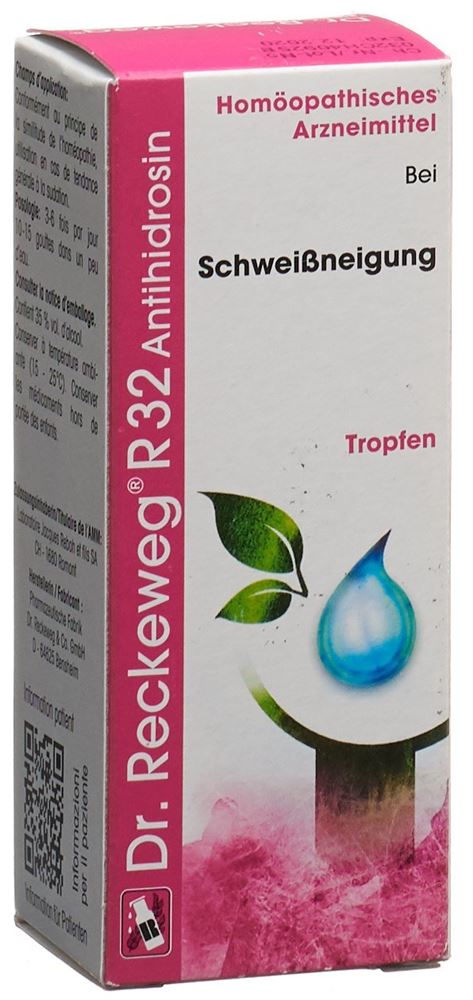 Dr. Reckeweg R 32 Antihidrosin, gouttes buvables