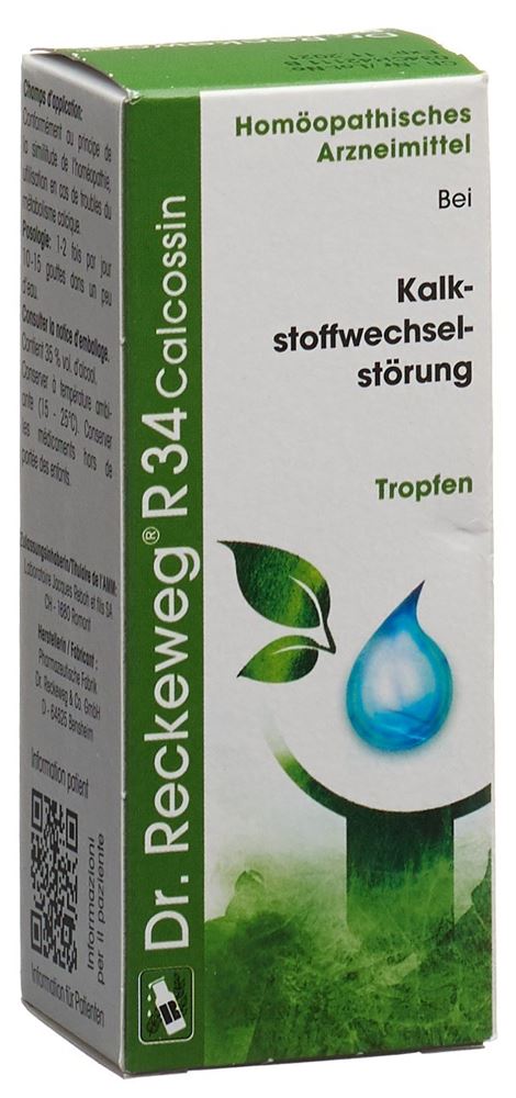 Dr. Reckeweg R34 Calcossin, gouttes buvables