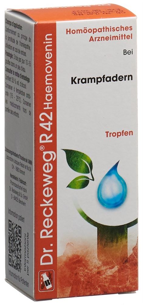 Dr. Reckeweg R 42 Haemovenin, gouttes buvables