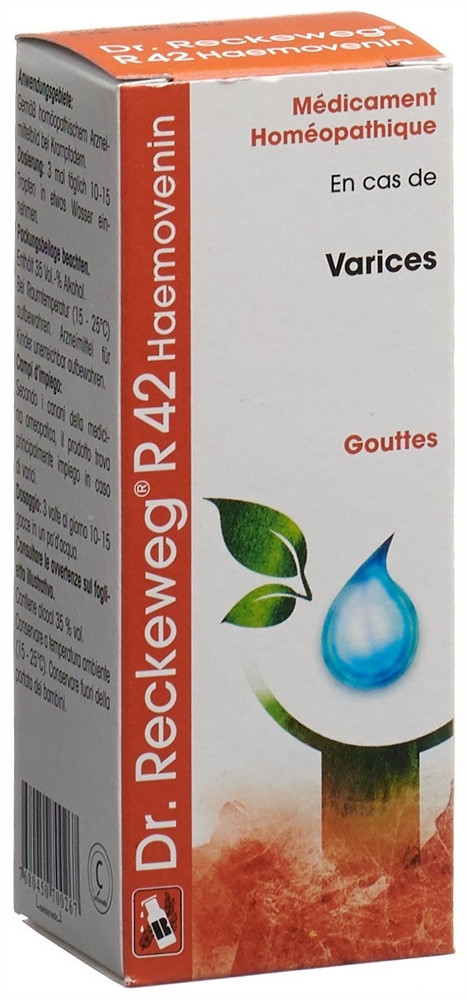 Dr. Reckeweg R 42 Haemovenin, gouttes buvables