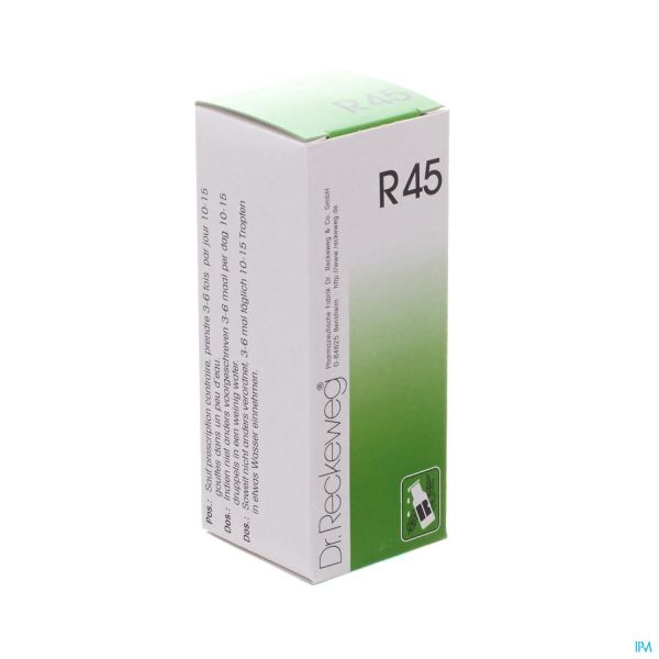 Dr. Reckeweg R 45 Laryngin, gouttes buvables