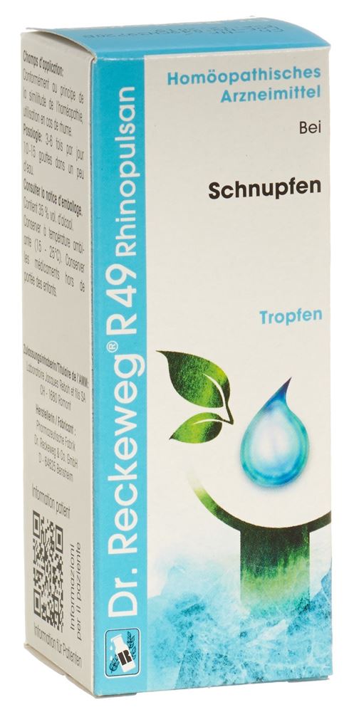 Dr. Reckeweg R 49 Rhinopulsan, gouttes buvables