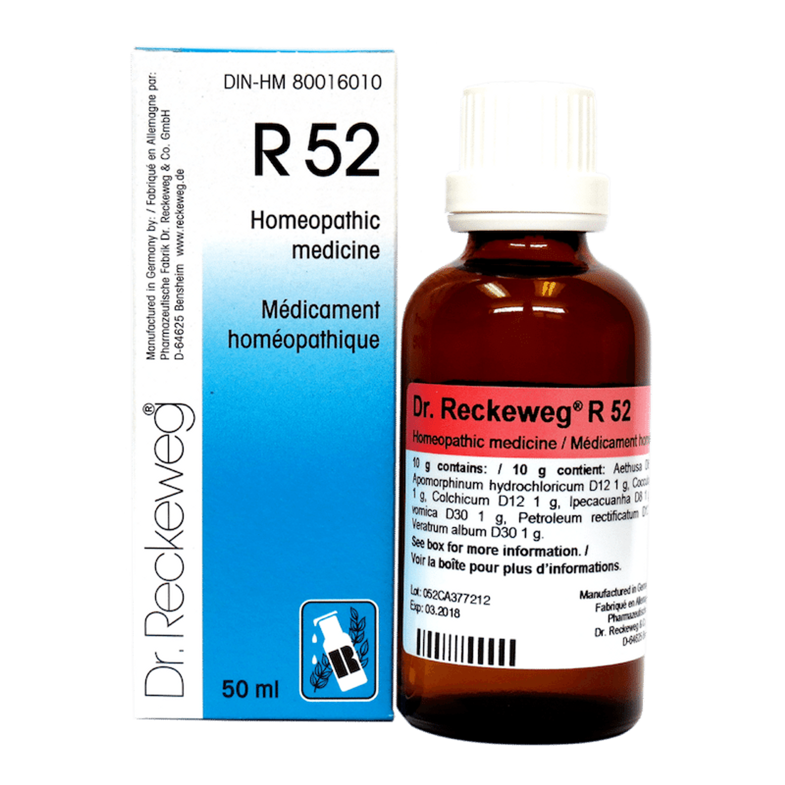 Dr. Reckeweg R 52 Vomisan, gouttes buvables