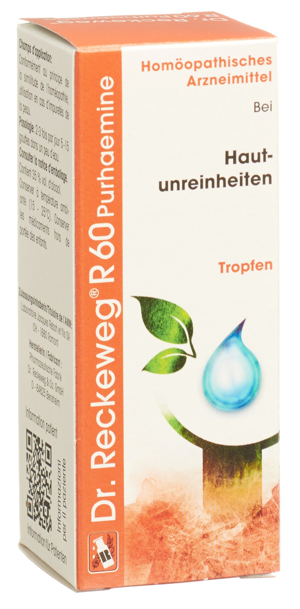 Dr. Reckeweg R60 Purhaemine, gouttes buvables