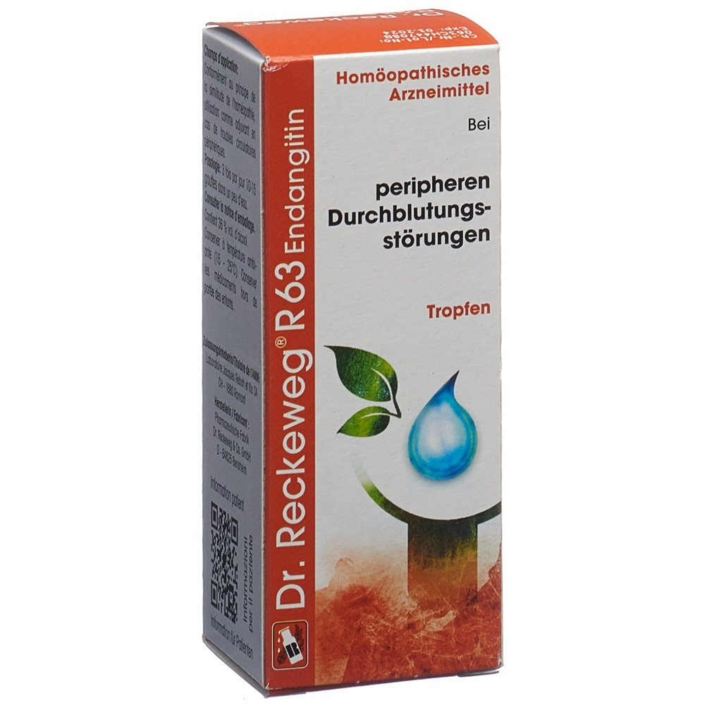 Dr. Reckeweg R 63 Endangitin, gouttes buvables