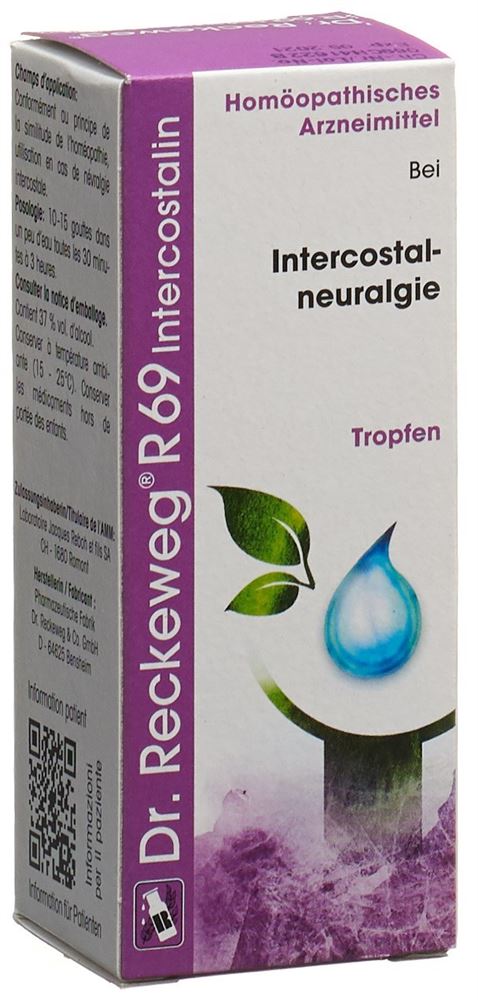 Dr. Reckeweg R 69 Intercostalin, gouttes buvables