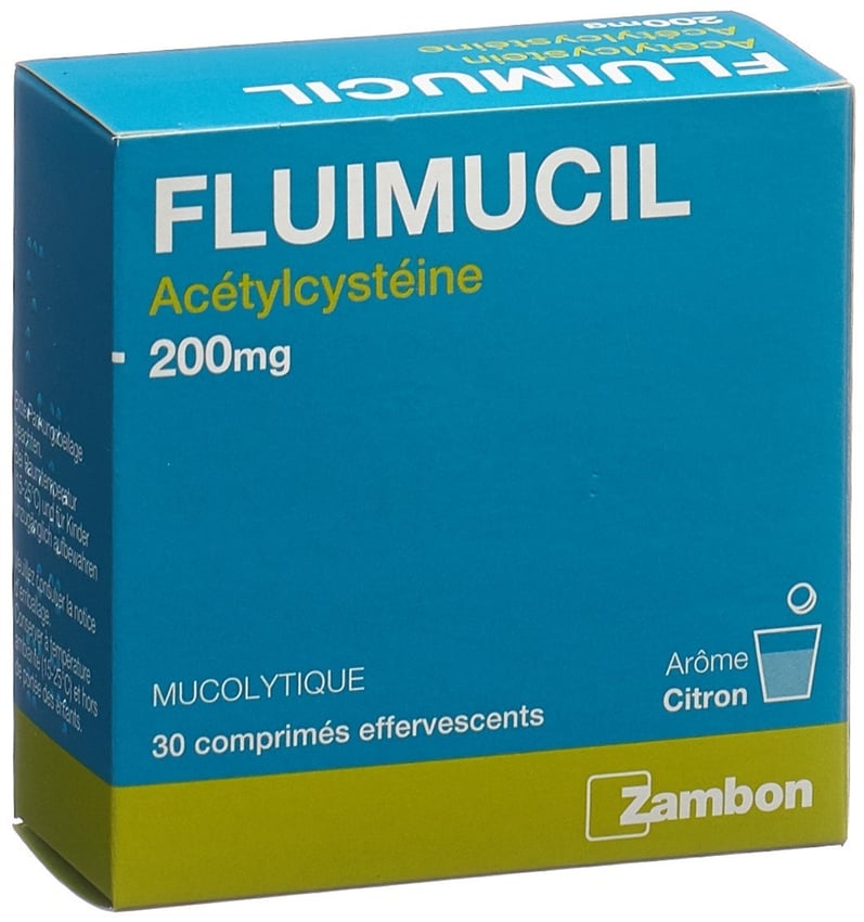 Fluimucil 200, compresse effervescenti