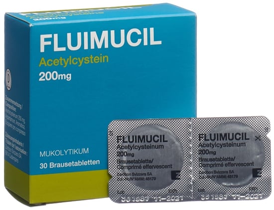 Fluimucil 200, compresse effervescenti