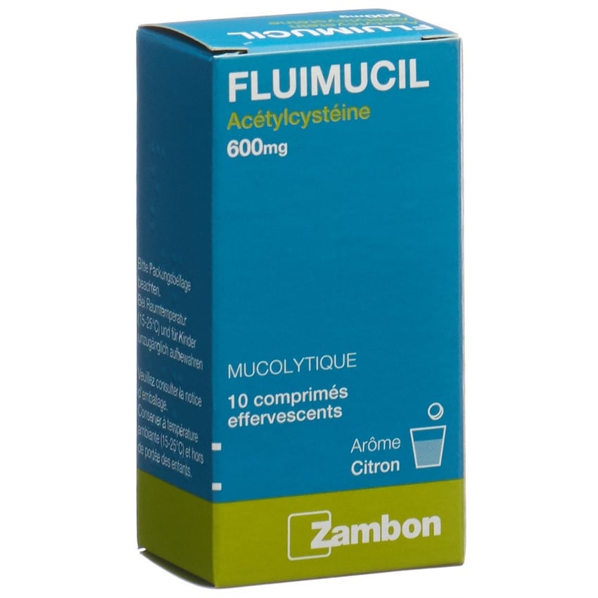 Fluimucil 600, compresse effervescenti