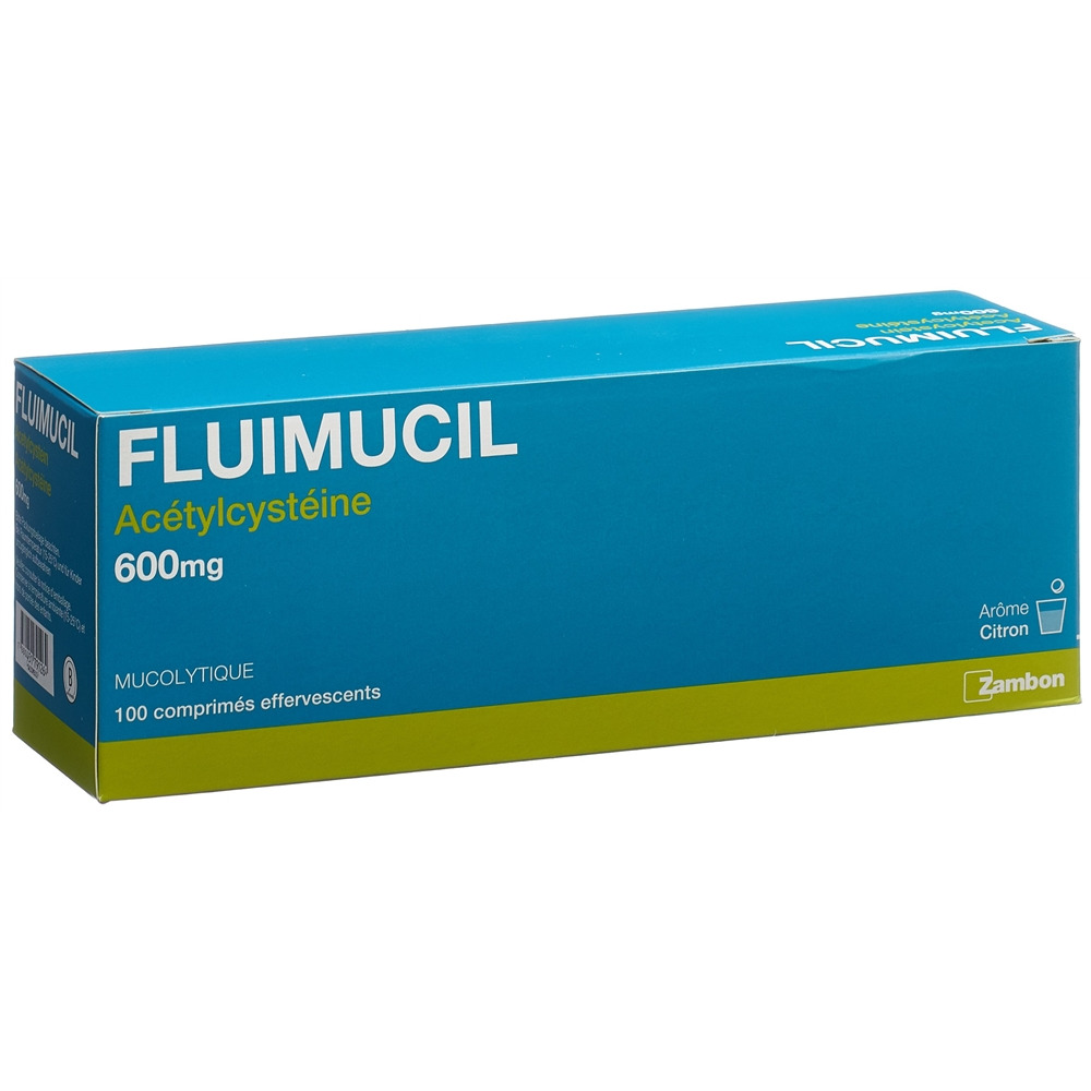 Fluimucil 600, compresse effervescenti