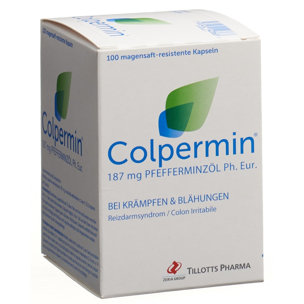 Colpermin, Magensaftresistente Hartkapsel
