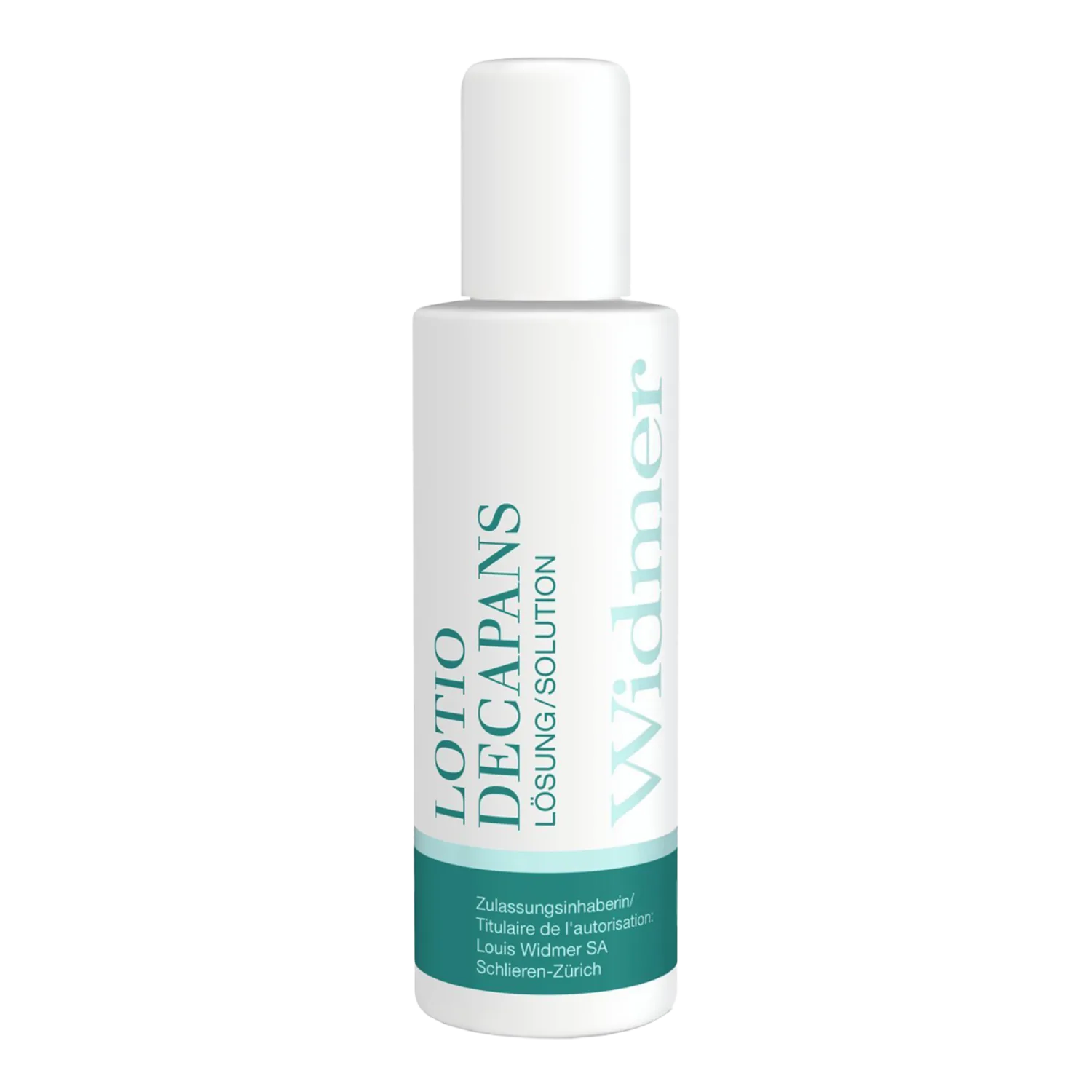 Lotio decapans Widmer, Lösung