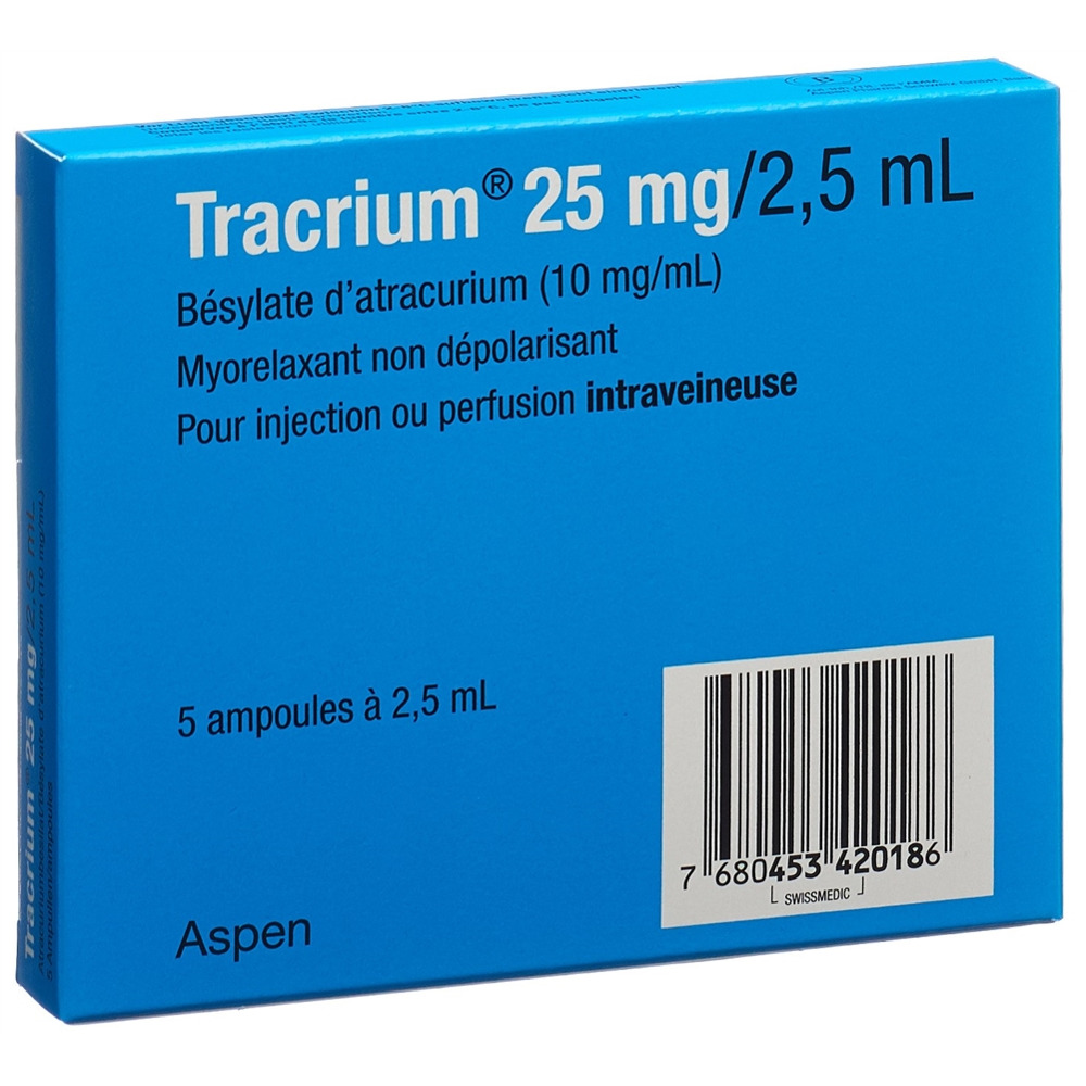 Tracrium 10mg/ml, Injektions-/Infusionslösung