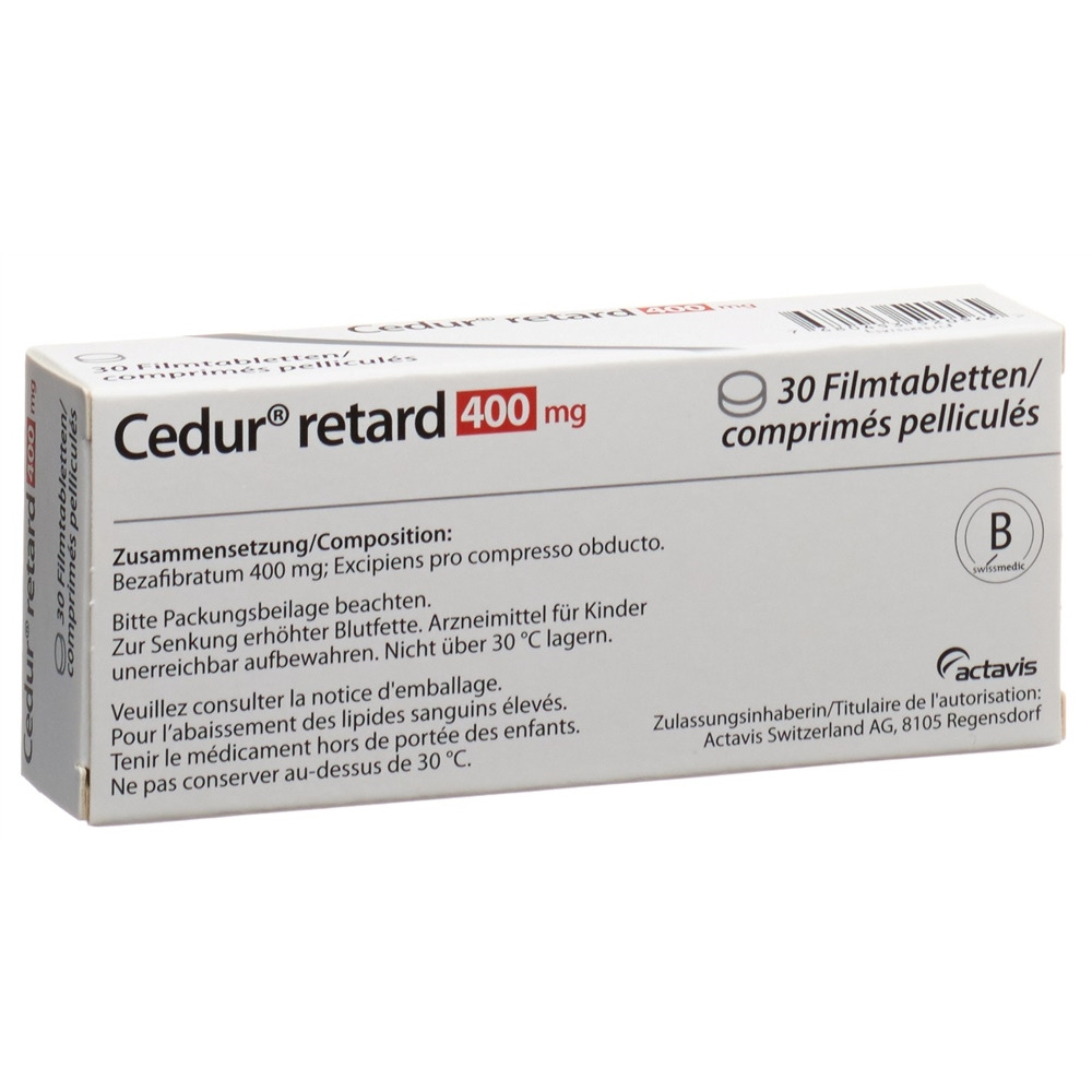 Cedur retard, Retardtabletten
