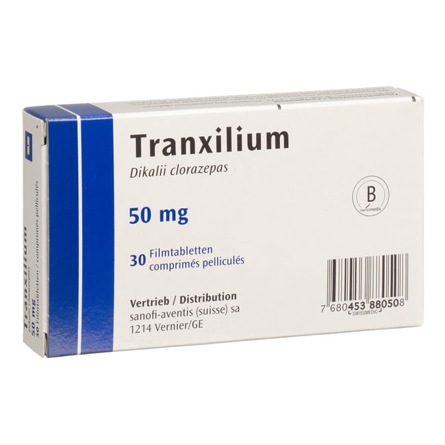 Tranxilium 50 mg, Filmtabletten