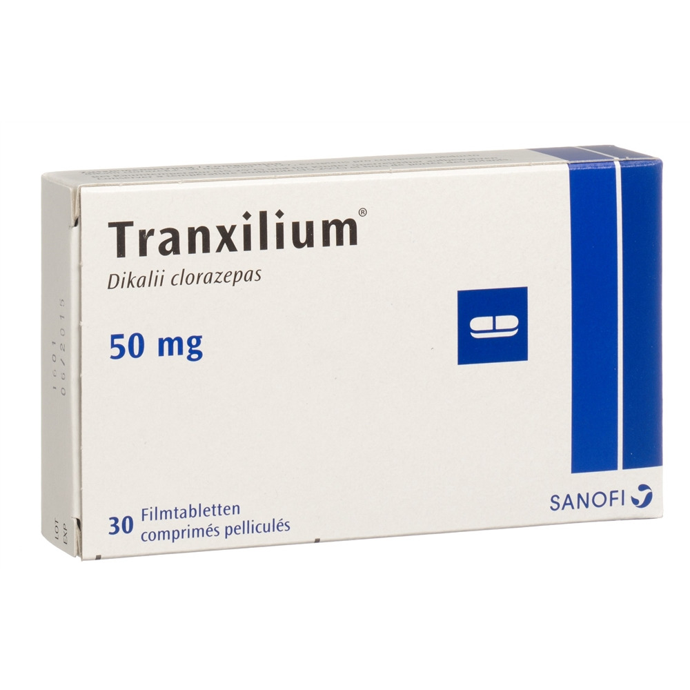 TRANXILIUM cpr pell 50 mg 30 pce