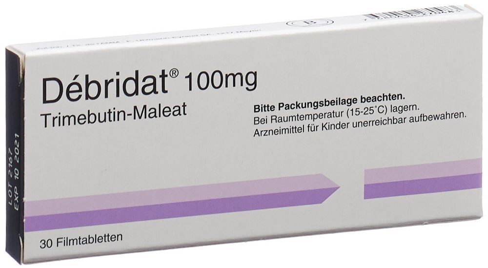 Debridat 100, Filmtabletten