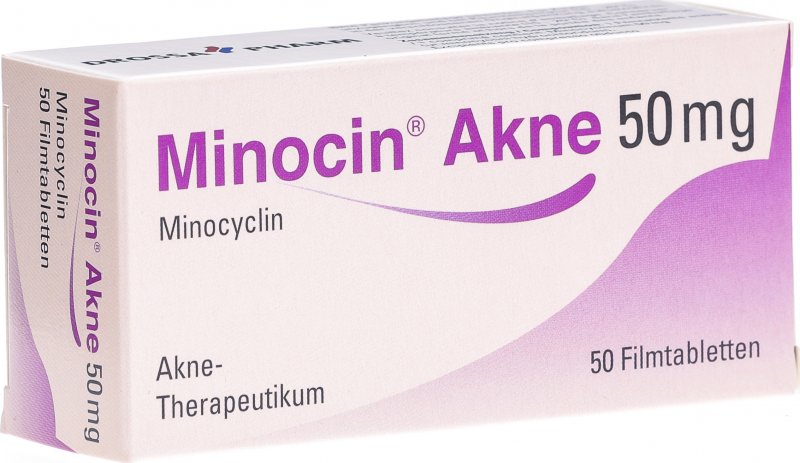 Minocin Akne 50 mg, Filmtabletten