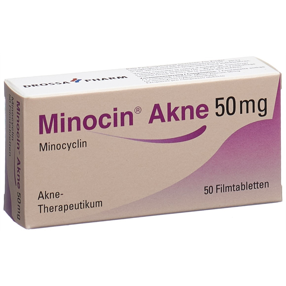 Minocin Akne 50 mg, Filmtabletten