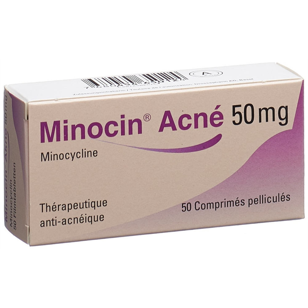 Minocin Akne 50 mg, Filmtabletten