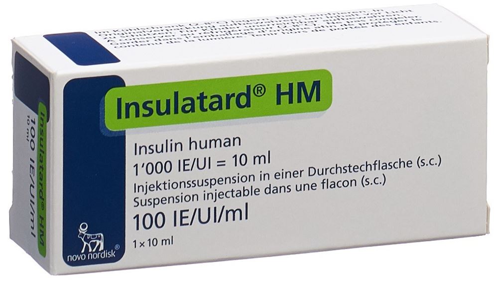 INSULINE Insulatard HM flac 10 ml