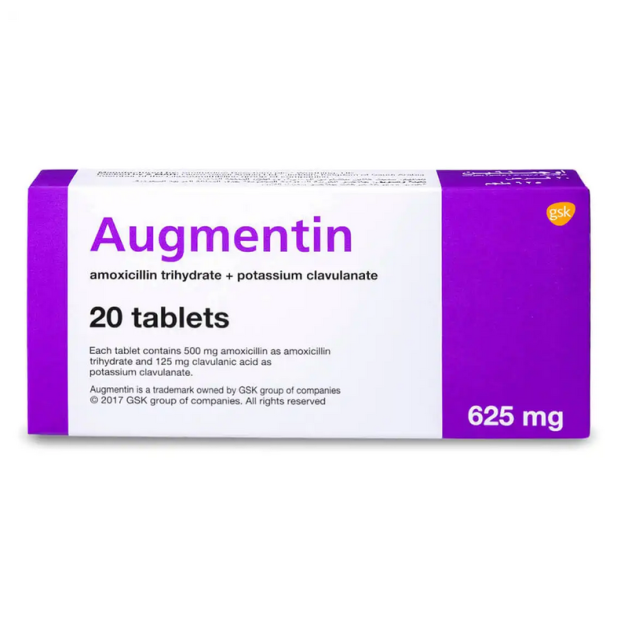 Augmentin 625 mg (500/125), Filmtabletten