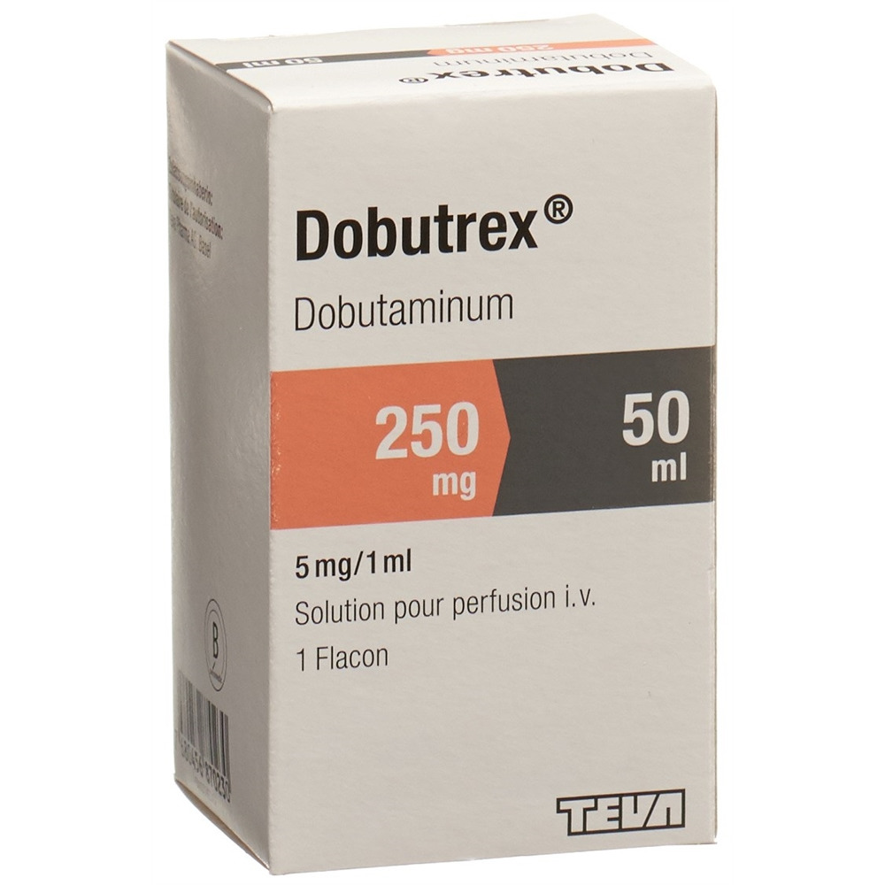 DOBUTREX sol perf 250 mg/50ml flac 50 ml