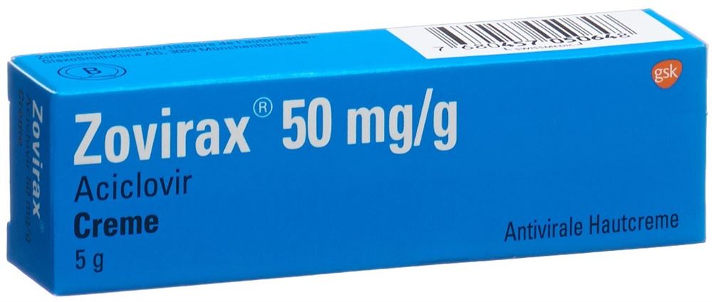 ZOVIRAX crème tb 5 g
