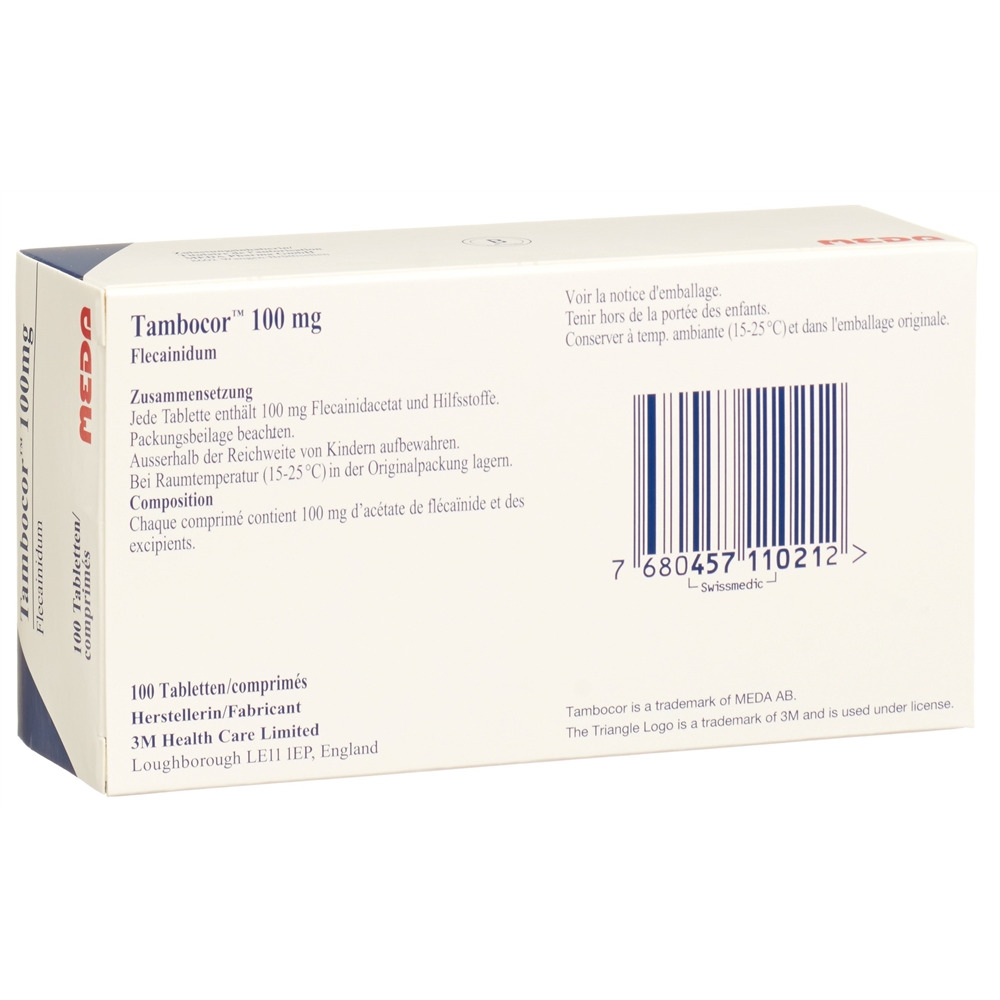 TAMBOCOR cpr 100 mg 100 pce