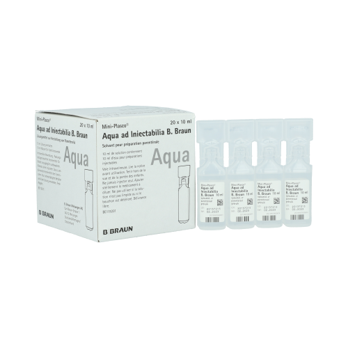 Aqua ad iniectabilia B. Braun, Lösung