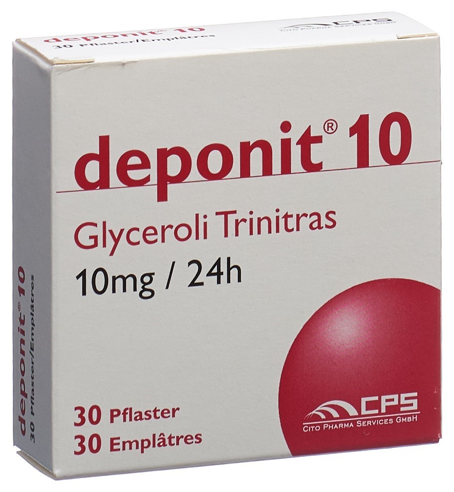 Deponit 10, transdermales Pflaster