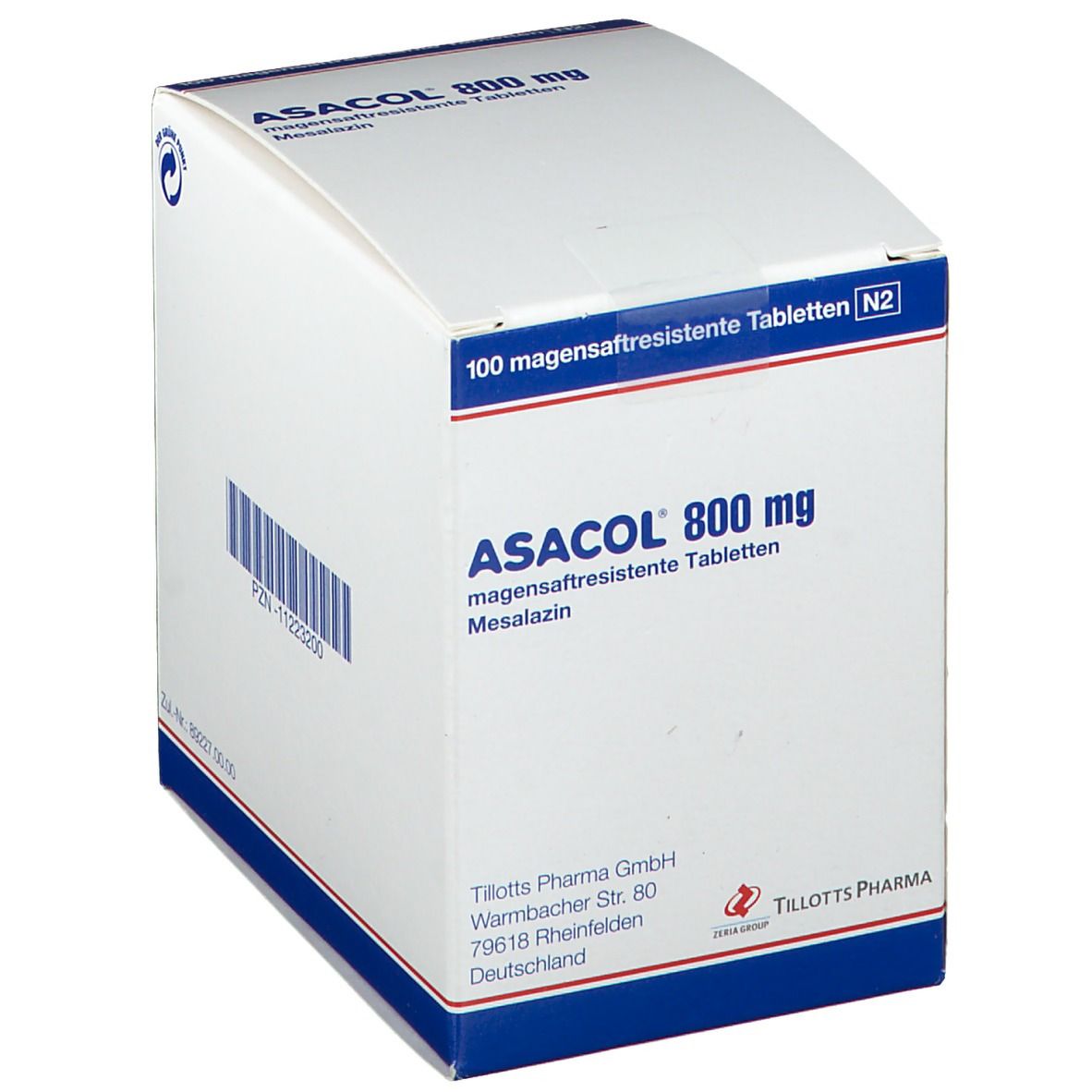 ASACOL cpr pell 800 mg 48 pce