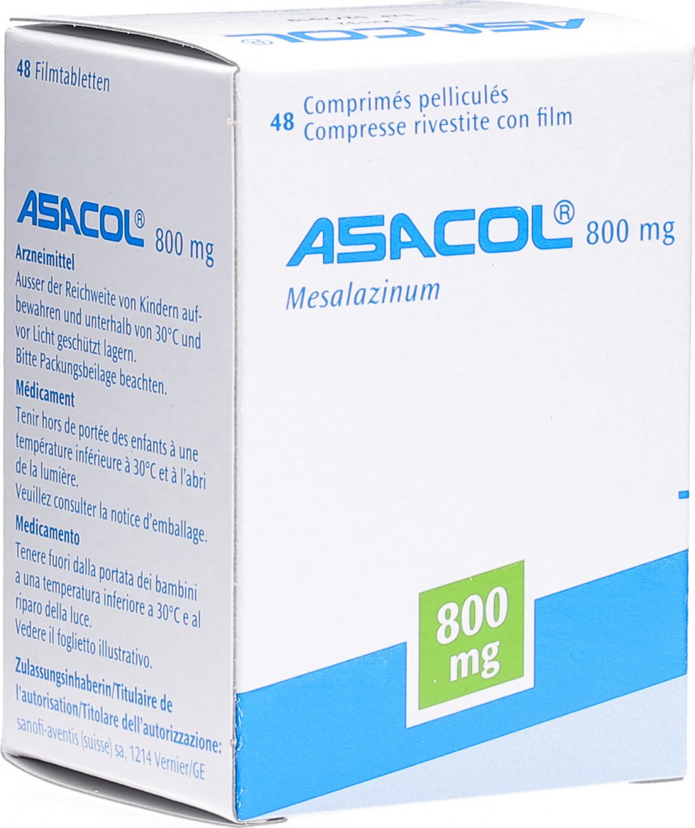 ASACOL cpr pell 800 mg 48 pce