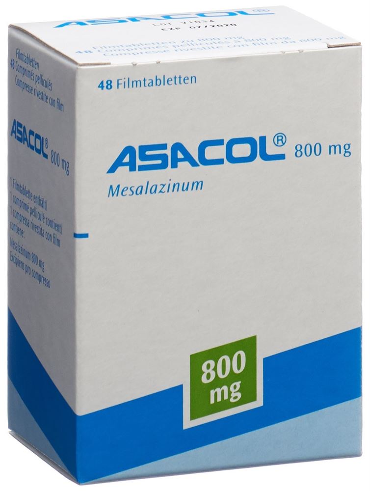 ASACOL cpr pell 800 mg 48 pce
