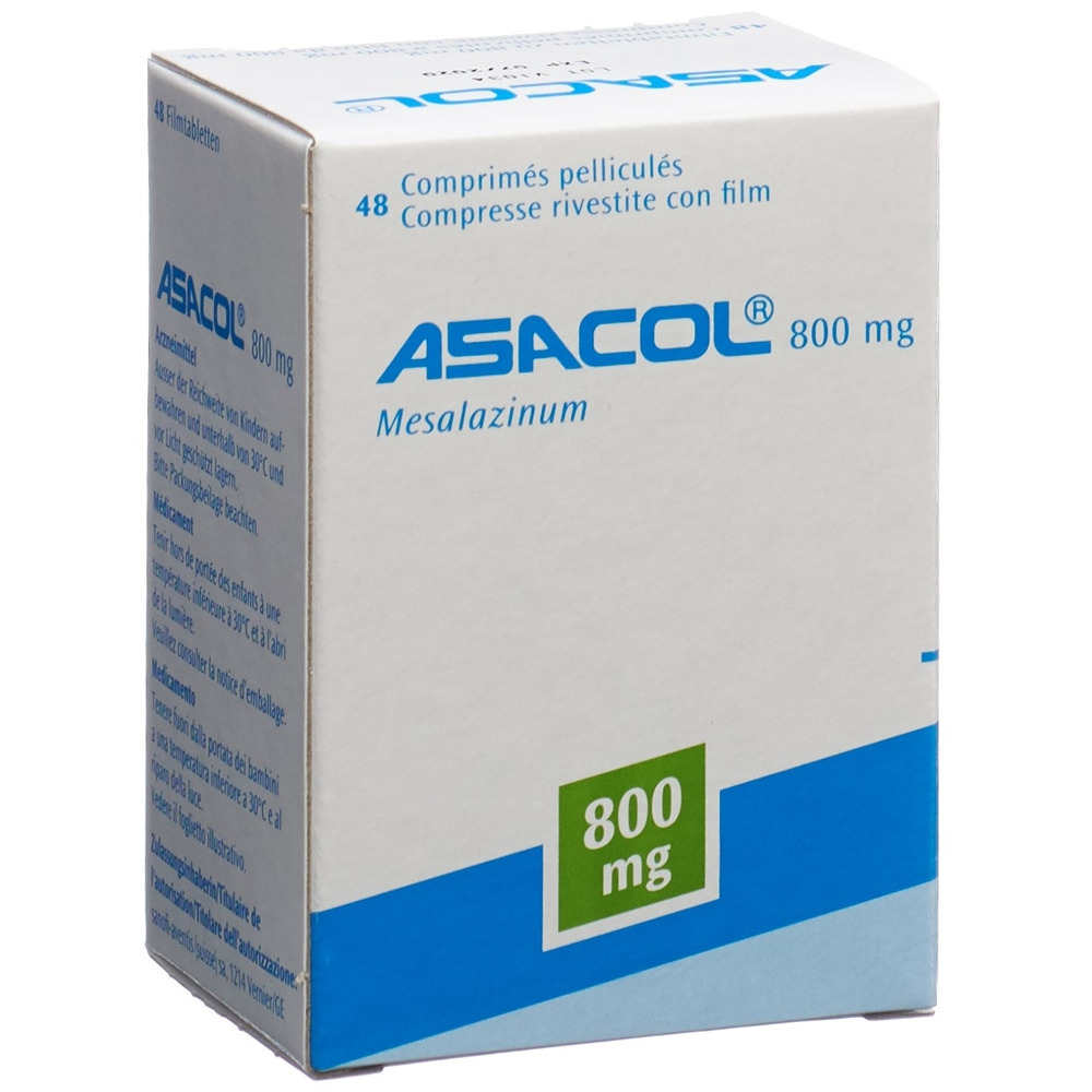 ASACOL cpr pell 800 mg 48 pce
