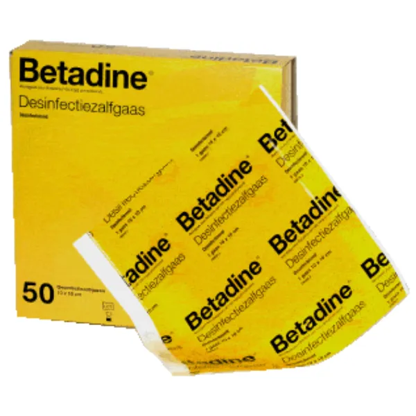Betadine, Salbengaze