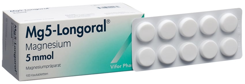 Mg 5-Longoral, comprimés à croquer