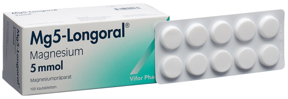 Mg 5-Longoral, comprimés à croquer