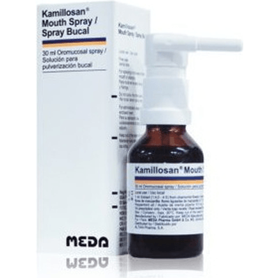 Kamillosan Mund- und Rachenspray, Spray zur Anwendung in der Mundhöhle