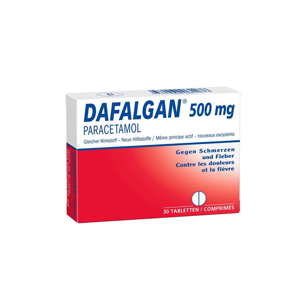 DAFALGAN cpr 500 mg (nouv) 30 pce